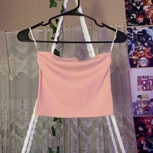 Shein Xs light pink Tube Top